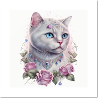 Crystalic British Shorthair Posters and Art